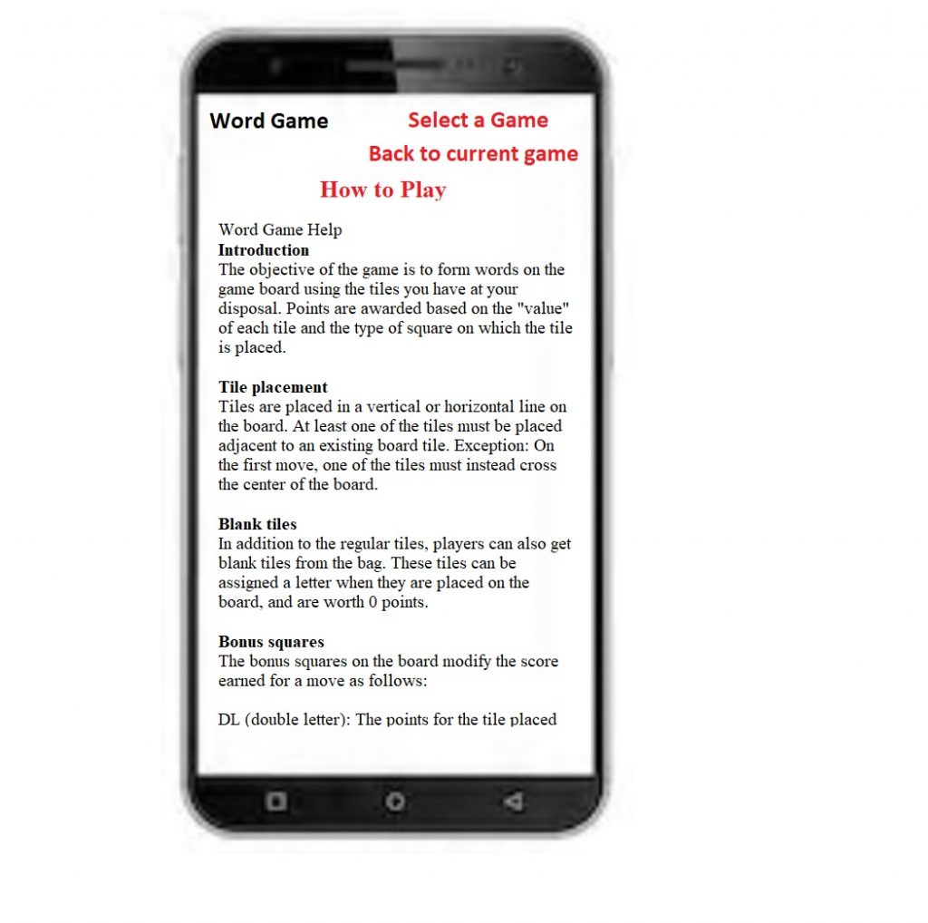 Design and Phone screens Word Turbo
